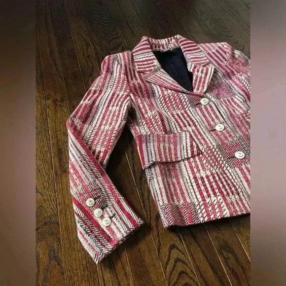 CAbi Women’s S Patchwork Blazer Jacket Style 6028 - NWOT - Picture 4 of 15